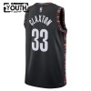 Dres Brooklyn Nets Nic Claxton Nike 2025-26 City Edition Crno Swingman - Dječji
